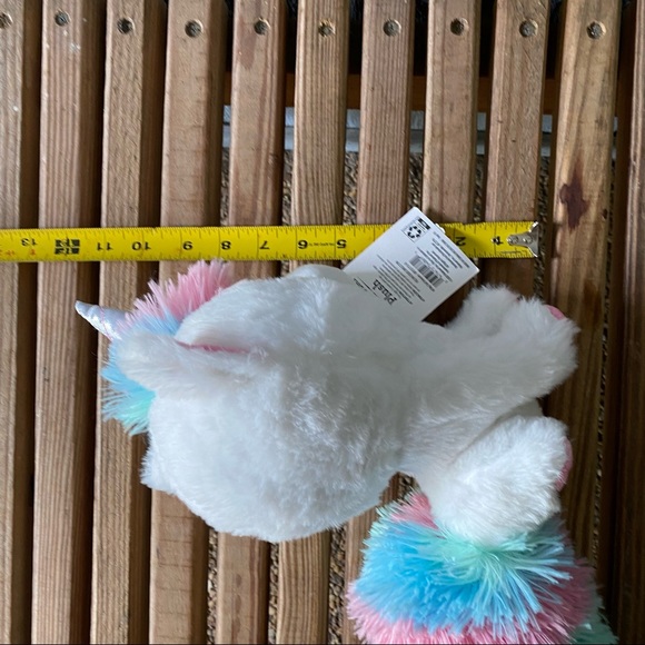 NWT Unicorn Plush Fluffy Tail New Valentine's Day Sweetheart Kids Girls Cute - Picture 6 of 13